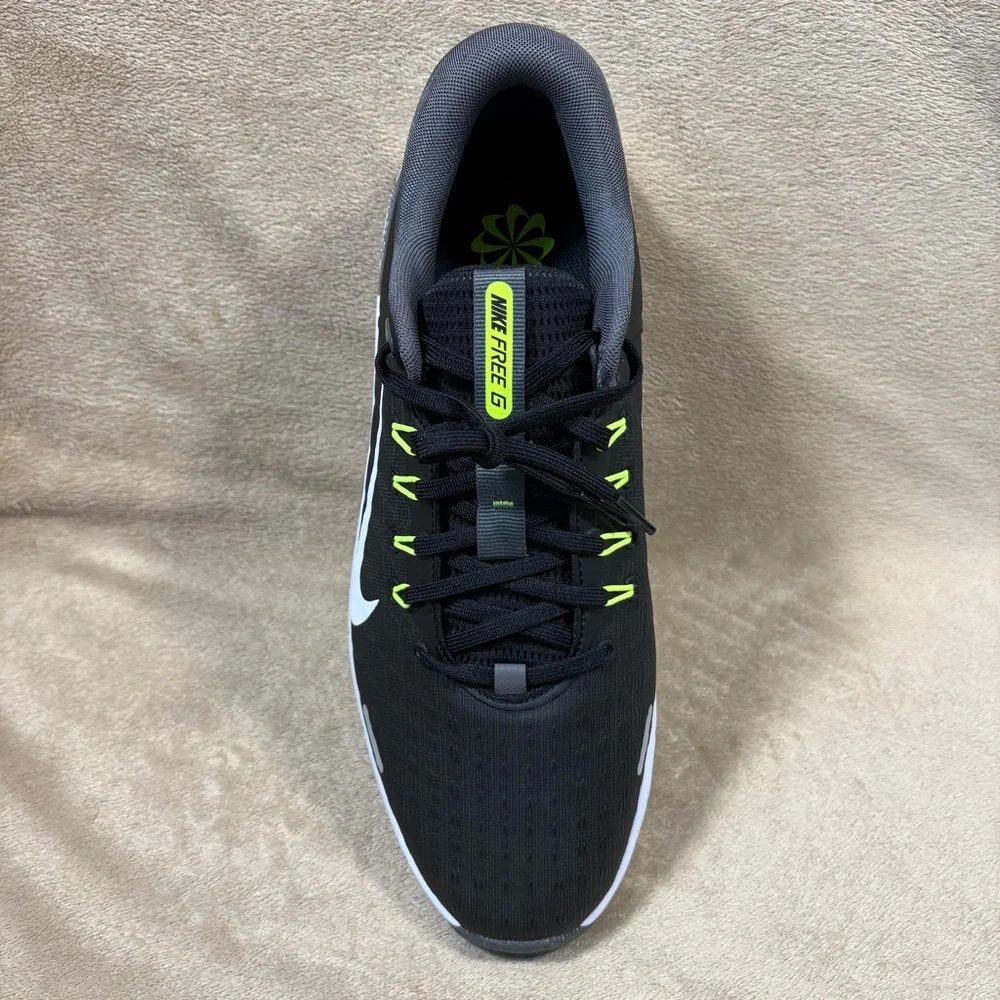 Nike‎ Free Golf NN Golf Shoes Black Iron Grey White FN0332-001 Men's Size 11.5